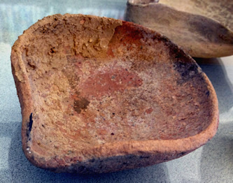 Oil lamp from the time of David (1000 BC)