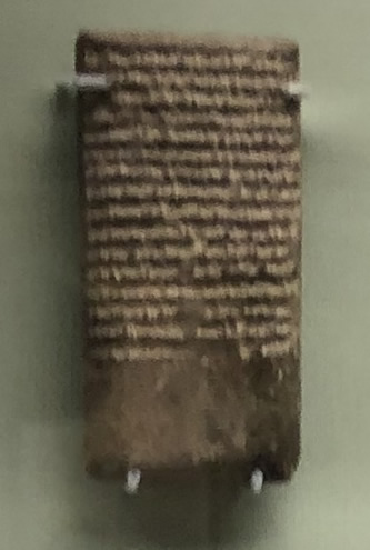 Babylonian Chronicles for the years 615-60