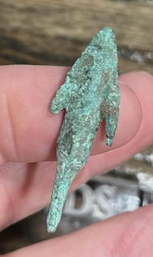 1000-600 BC Bronze Arrowhead