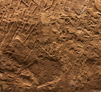 Siege of Lachish at the walls of the city