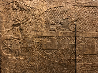 Lachish siege - Sennacherib's Assyrian base camp outside Lachish