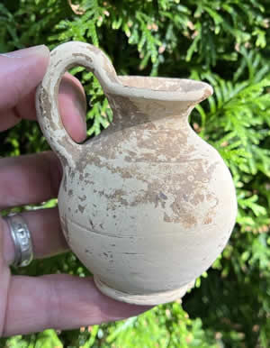 250-50 BC Hellenistic Olpe, Israel