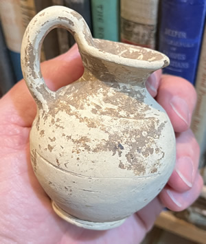 250-50 BC Hellenistic Olpe, Israel