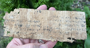 Papyrus from the general time the New Testament was being written and similar to what the NT letters were written on.