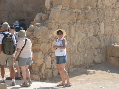 Toni Wiemers on Masada